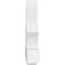 Ekena Millwork Redmond Architectural Grade PVC Gable Bracket, 48"W x 32"H x 6"D x 6"F, 16/12 Pitch GBP048X32X0606RED00 - alternate 5